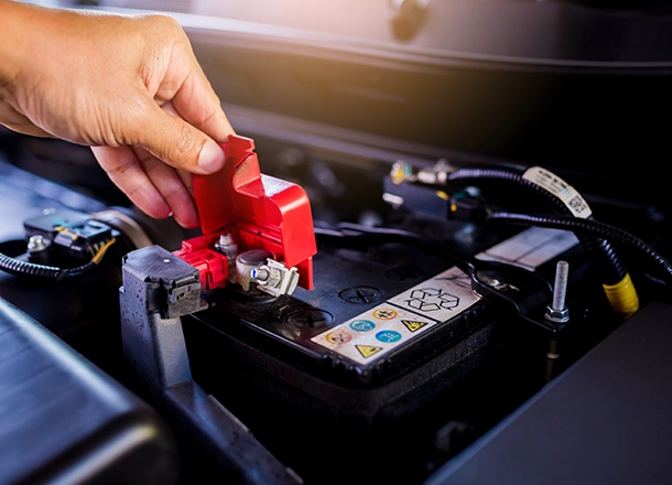Car battery replacement service
